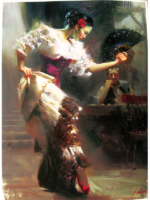 تابلو نقاسی رقص شعله‌ور - Image 3